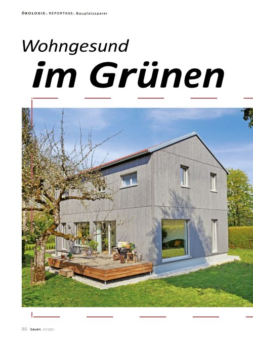 Baufritz-Kundenhaus Remiger-Bauplatzsparer
