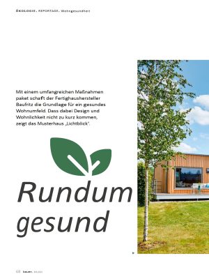 Baufritz-Musterhaus Lichtblick-Gesund Wohnen