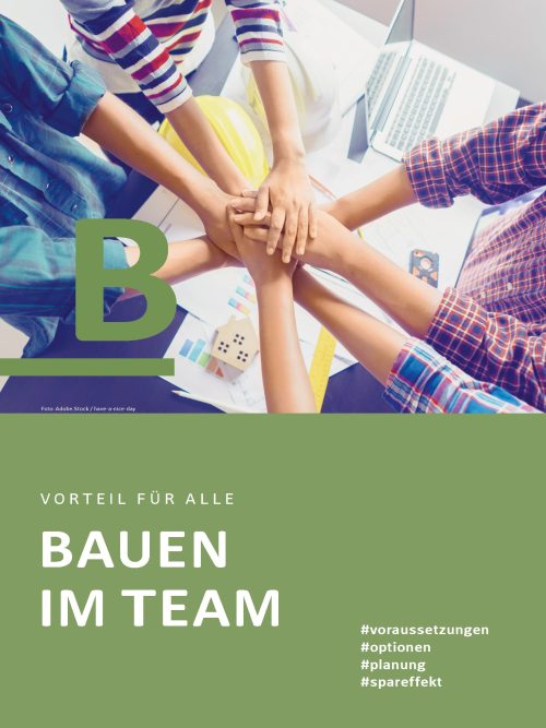 Baugemeinschaft: Bauen im Team