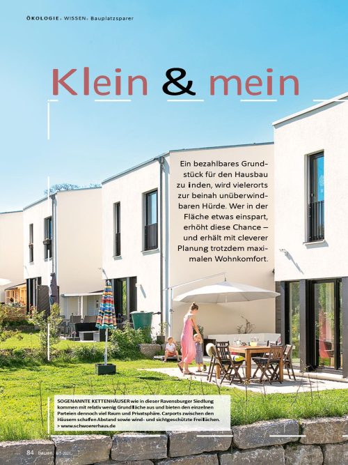Bauplatzsparer: Maximaler Wohnkomfort mit cleverer Planung