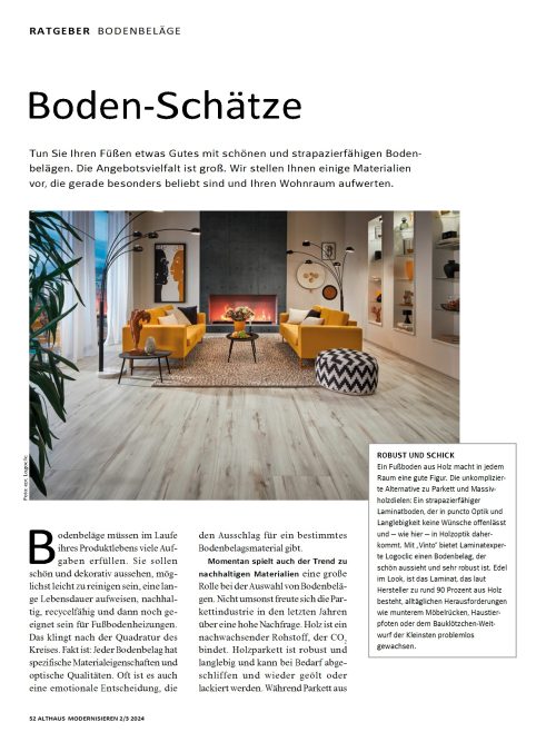 Bodenbeläge: Aktuelle Trends in der Übersicht