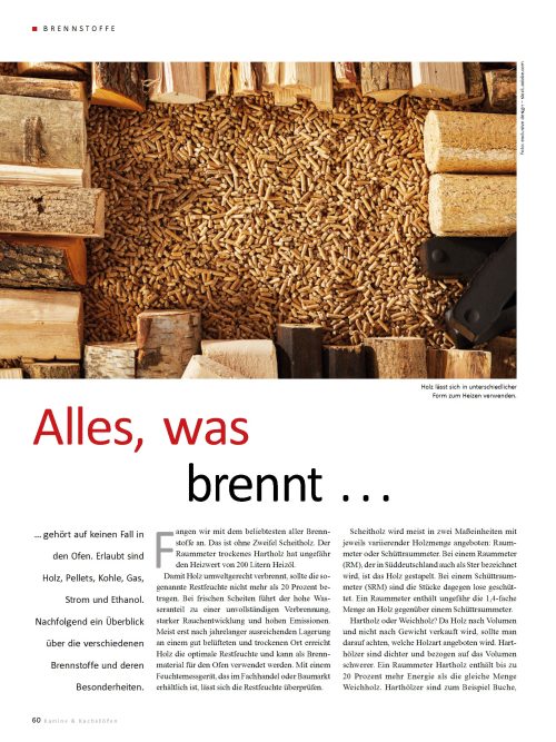 Brennstoffe und deren Eigenschaften