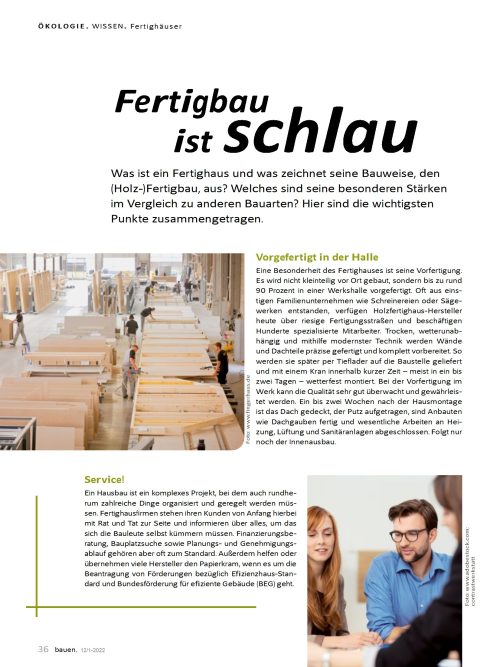 Checkliste Fertigbau: Was gibt es zu beachten?