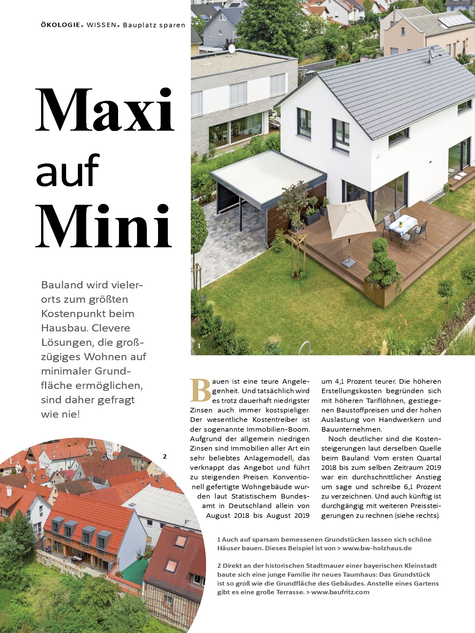 Clevere Lösungen bei teurem Bauland Hausbau Helden Clevere Lösungen bei teurem Bauland