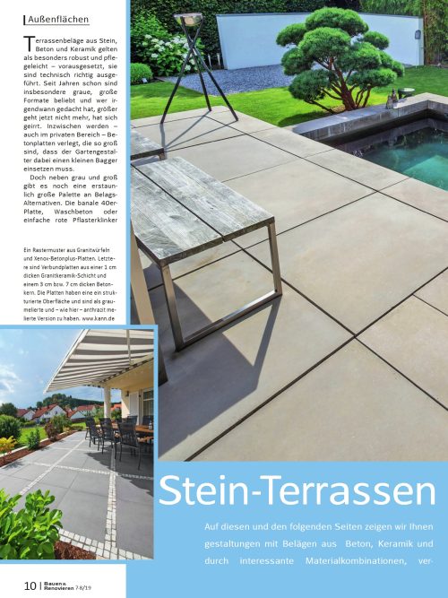Den richtigen Terrassenbelag aussuchen