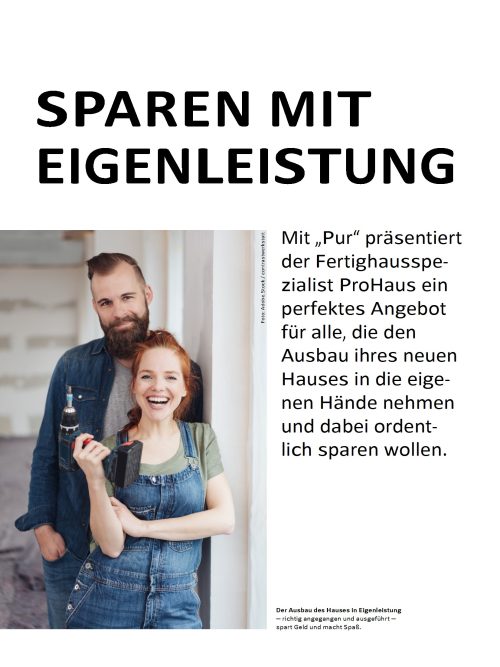 Der Ausbau des Hauses in Eigenleistung