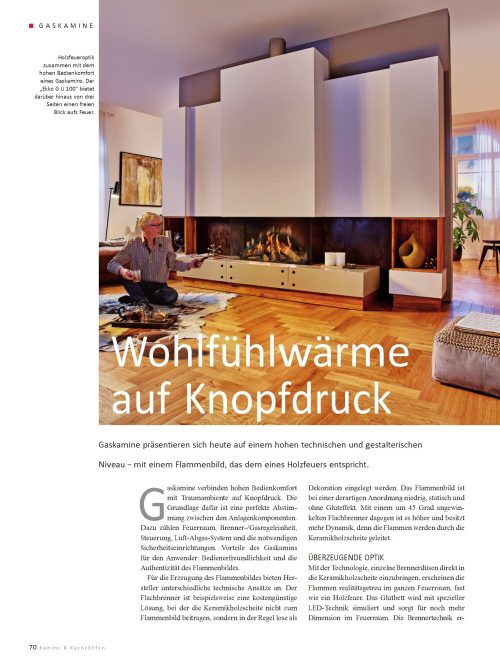 Der Gaskamin: Die Alternative zur Holzfeuerung