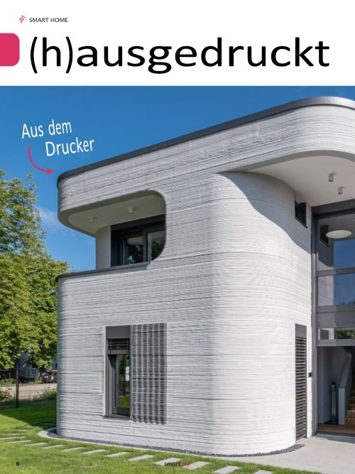 Deutschlands erstes Haus aus dem 3D-Betondrucker