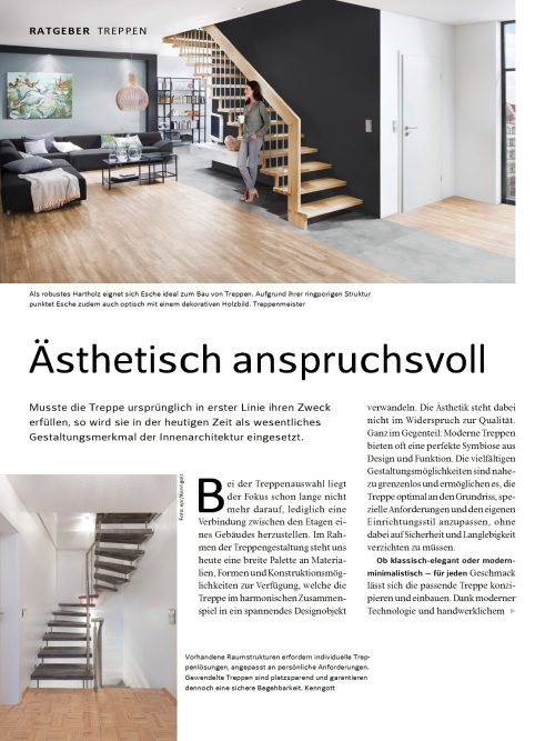 Die Treppe als Gestaltungsmerkmal
