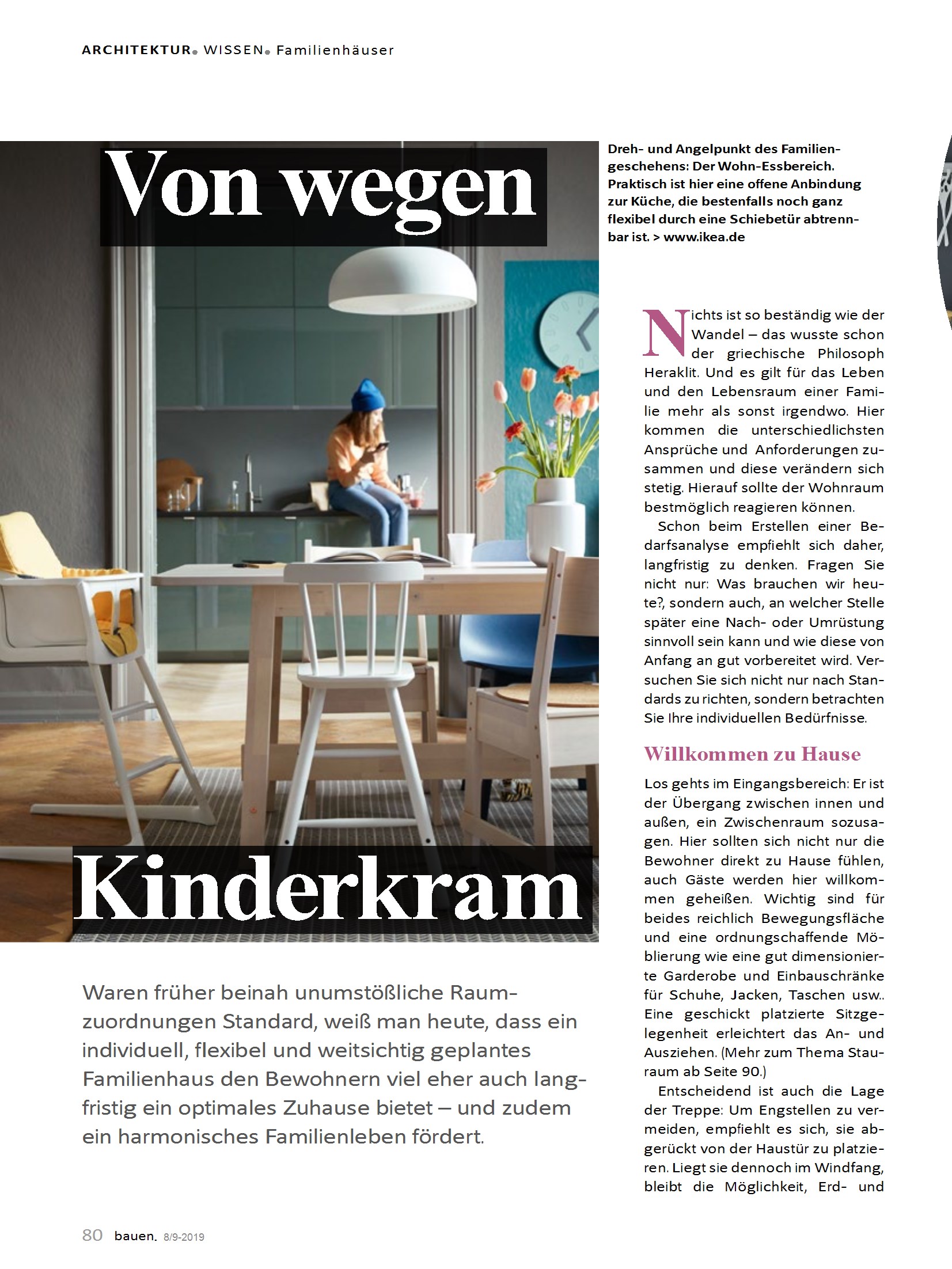 Die richtige Einrichtung eines Familienhauses Hausbau Helden Die richtige Einrichtung eines Familienhauses