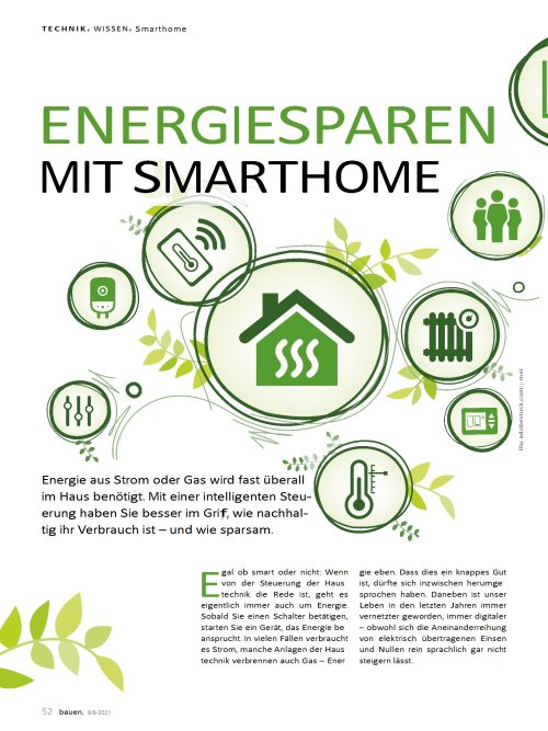 Energiesparen mit Smarthome