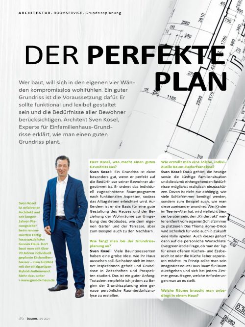 Experteninterview: Wie sieht der perfekte Einfamilienhaus-Grundriss aus?