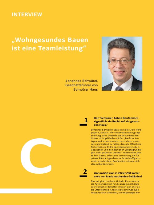 Experteninterview: Wohngesundes Bauen