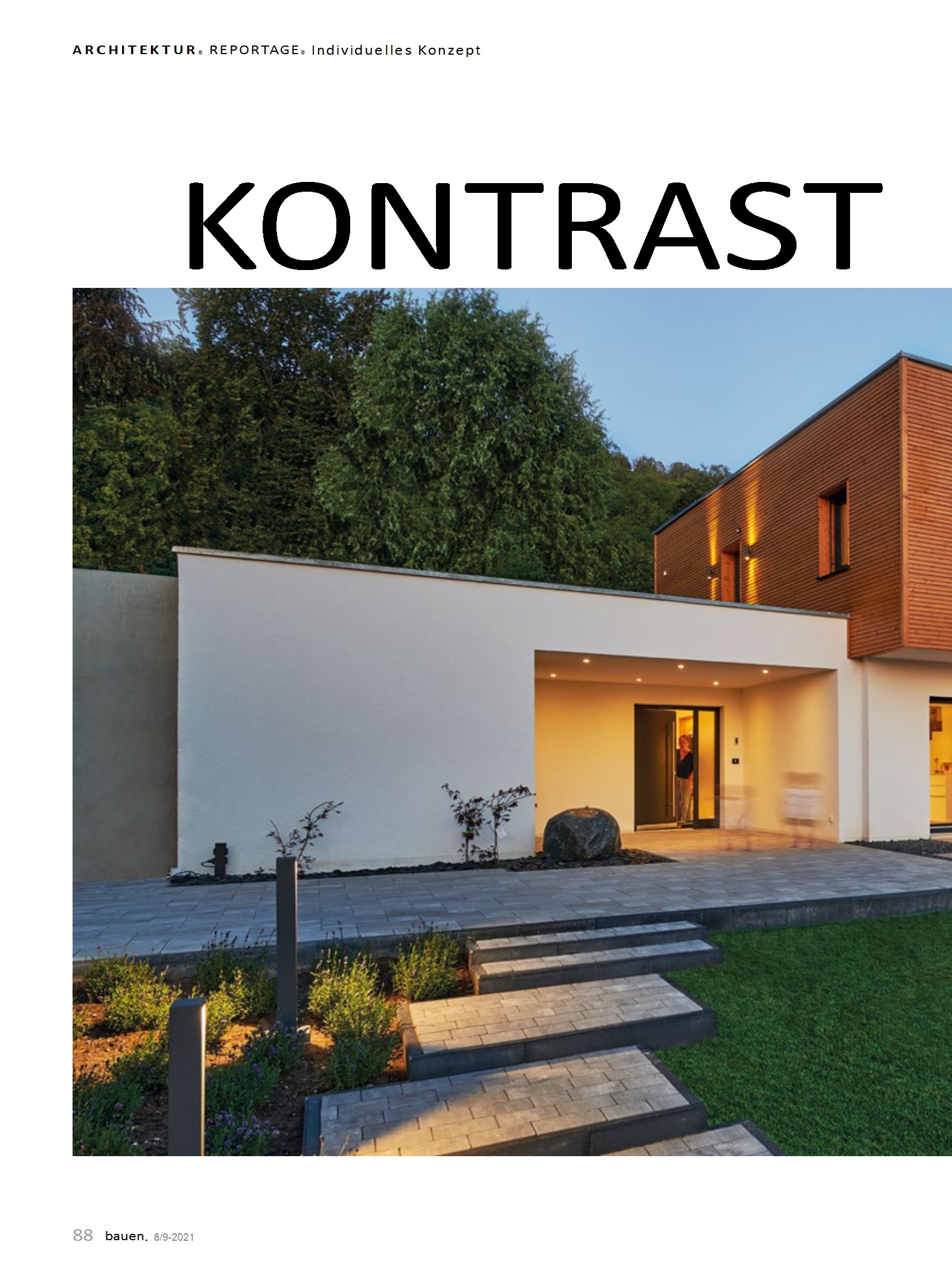 Hausbau Helden Fertighaus Weiss Haus Haberstrumpf-Luxusvilla