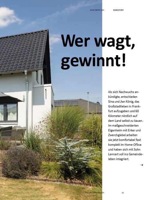 Fingerhaus-Haus Sento 403-Landhaus