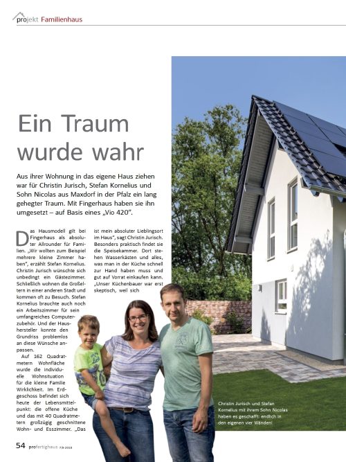 Fingerhaus-Vio 420-Einfamilienhaus