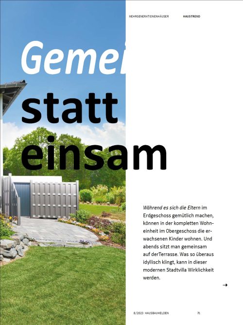 Fingerhut-Haus Komforta-Mehrgenerationenhaus