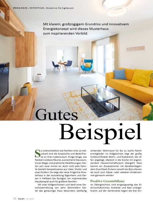 Fingerhut-Musterhaus Stuttgart-Fertighaus