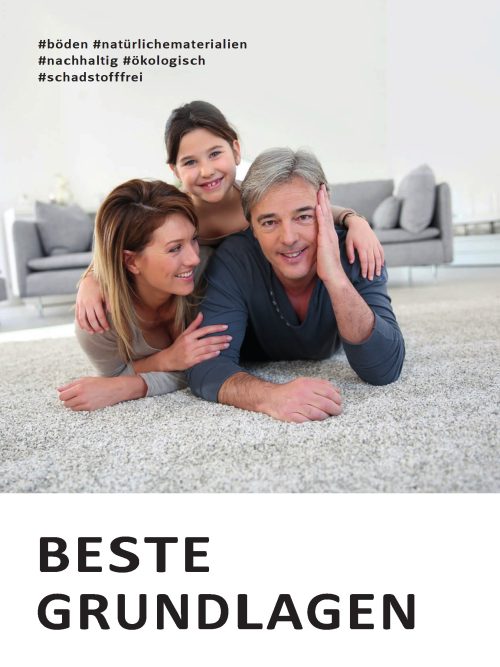 Fußbodenbelag aus natürlichen Materialien