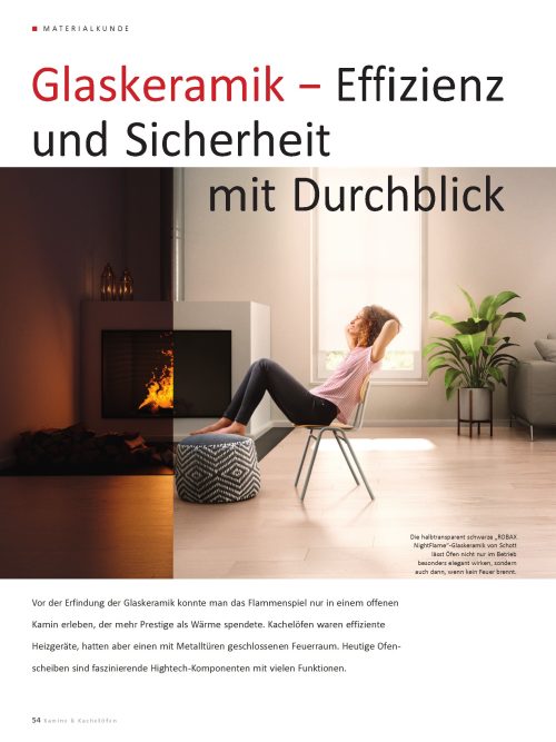 Glaskeramik: Effizienz und Sicherheit mit Durchblick