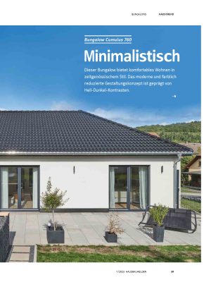 Heinz von Heiden-Bungalow Cumulus 760-Bungalow