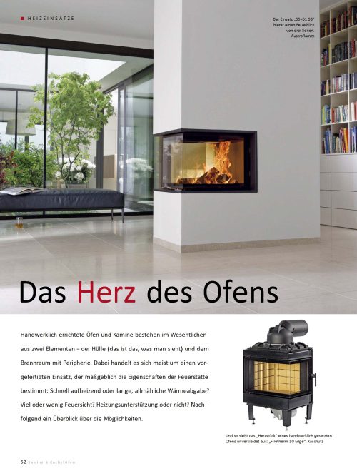 Heizeinsatz: Das Herz des Ofens