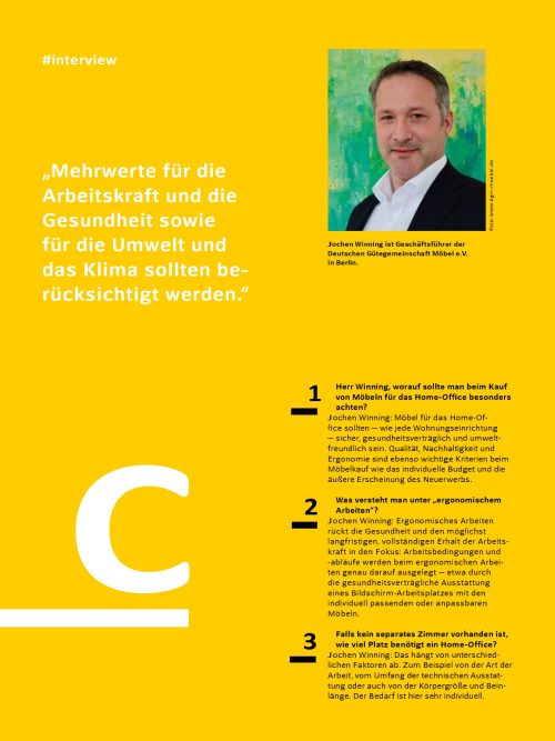 Homeoffice richtig Einrichten