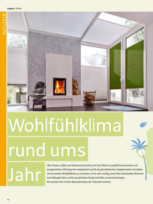 Jahreszeiten im Check: Wohlfühlklima im ganzen Jahr