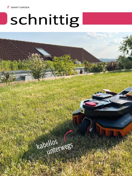 Kabelloser Mähroboter im Test: Der Worx Landroid von Positec