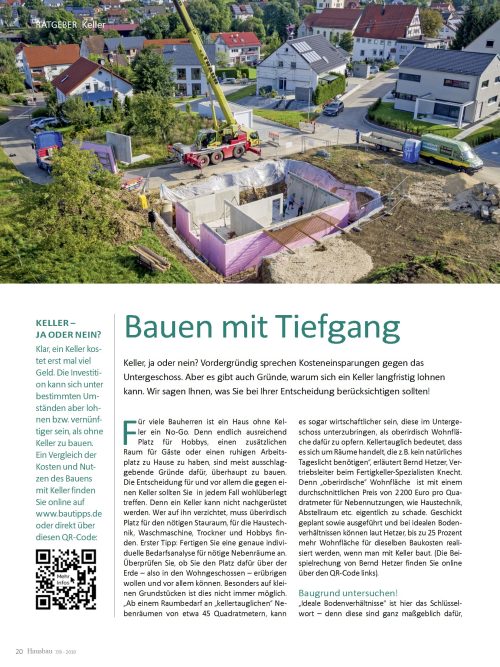 Keller: Was spricht dafür und was dagegen?