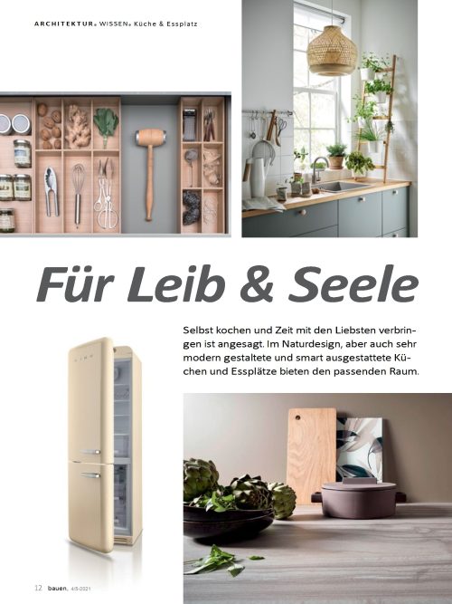 Küche & Essplatz: Das sind die passenden Materialien
