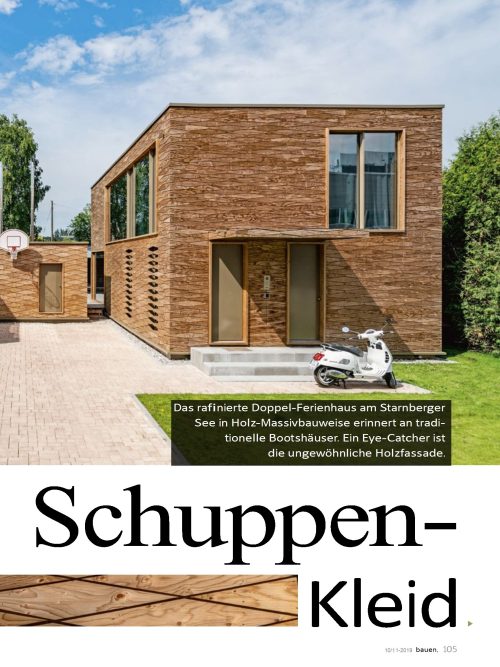 LSA Architekten-Woody Starnberg-Holzhaus