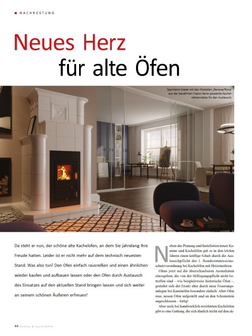Lohnt sich der Austausch eines Heizeinsatzes?
