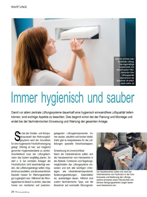 Lüftungssystem: Planung, Montage und Wartung