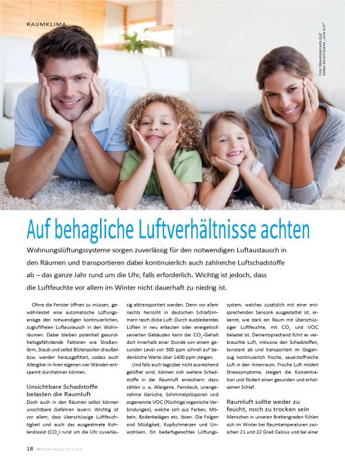 Luftfeuchtigkeit: Wo liegen die Grenzwerte?