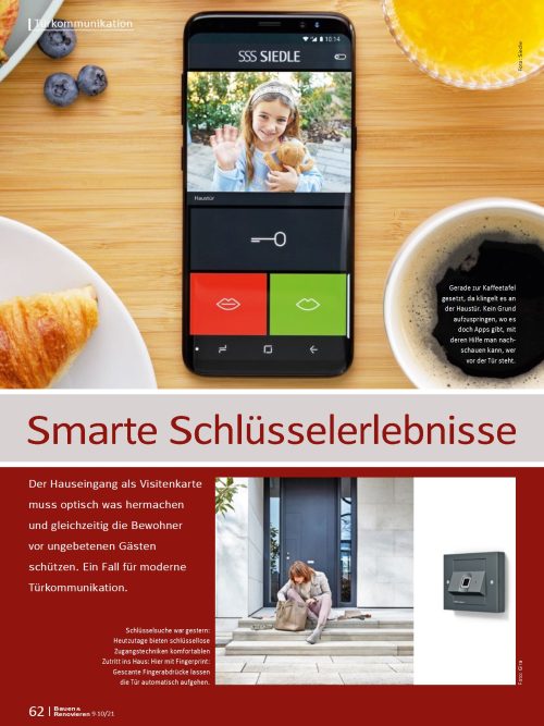 Moderne Türkommunikation