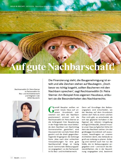Nachbarschaftsrecht: Die wichtigsten Regeln