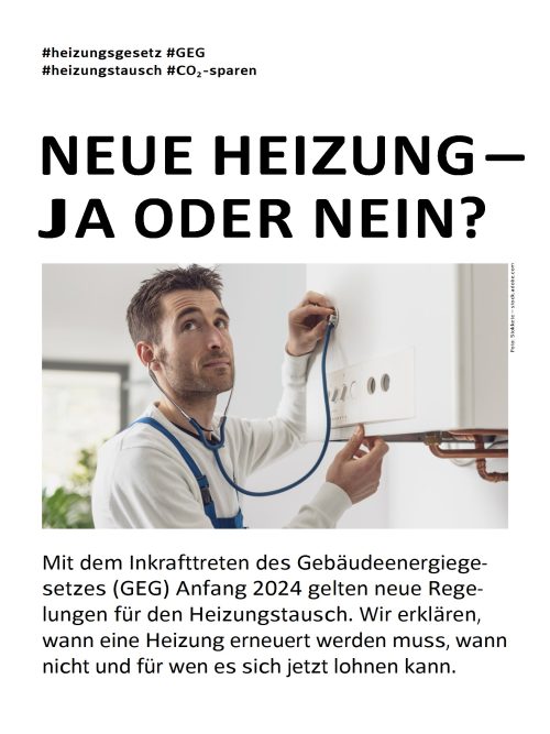 Neue Heizung: Ja oder Nein?