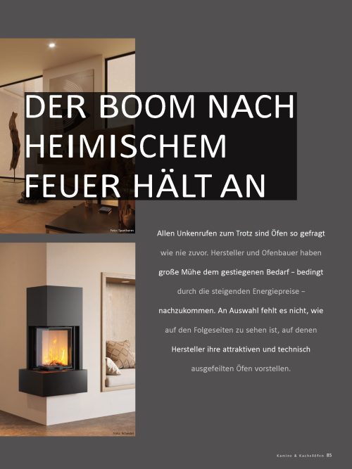 Ofenhersteller und Ihre aktuellen Produkte
