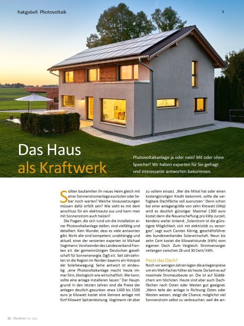 Photovoltaikanlage: Ab wann und für wen lohnt es sich?