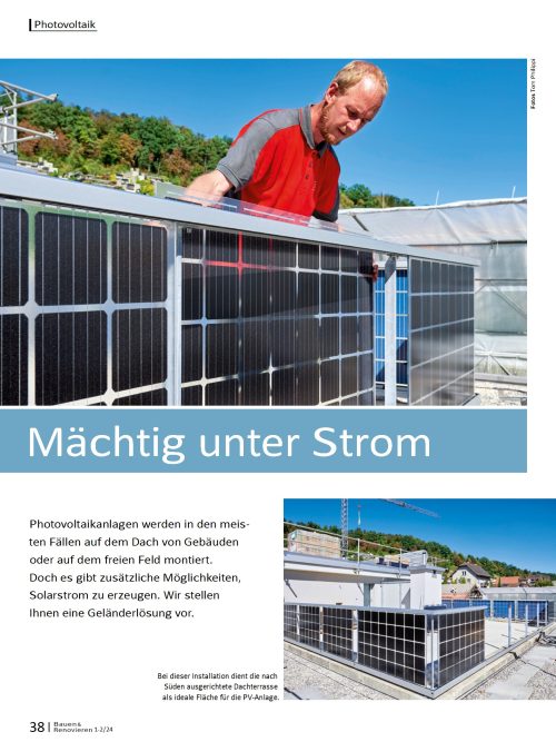 Schritt-für-Schritt: PV-Anlage am Geländer montieren