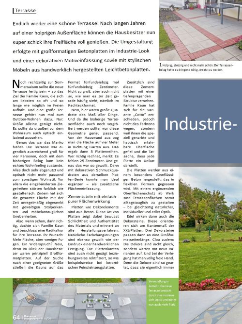 Schritt-für-Schritt: Umgestaltung mit Betonplatten