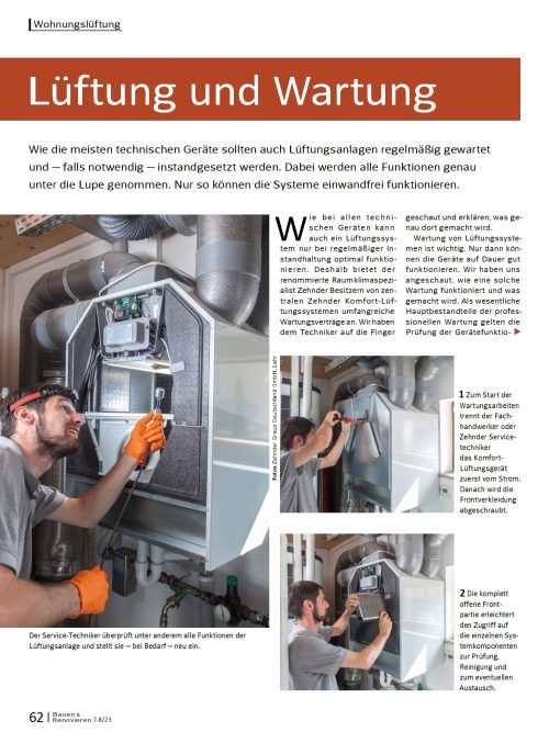 Schritt-für-Schritt: Wartung einer Lüftungsanlage