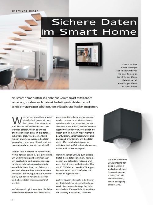 Smart Home: Wie sicher sind meine Daten?