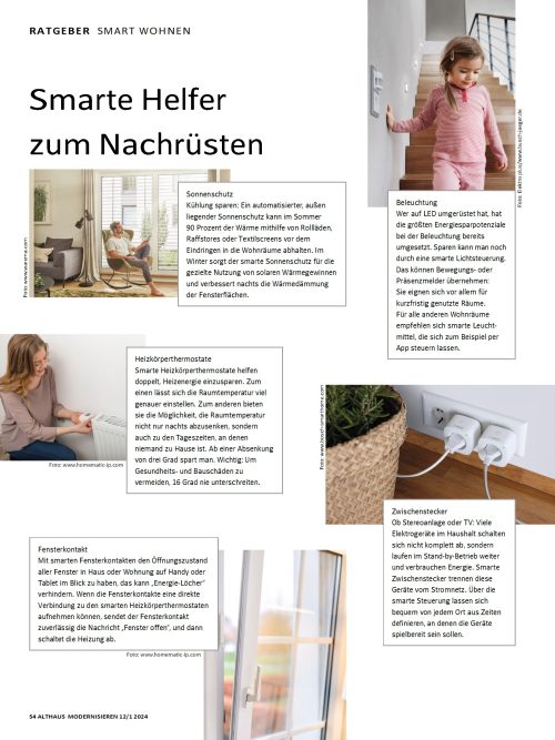 Smarte Helfer zum Nachrüsten