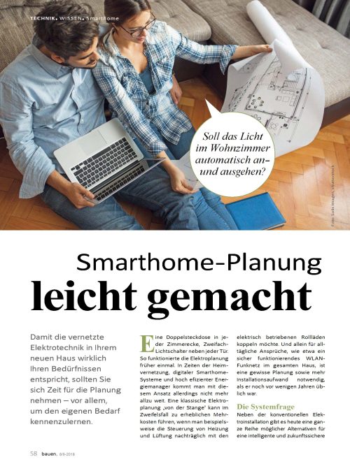 Smarthome Planung leicht gemacht