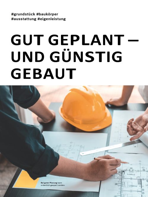 Spartipps für ein bezahlbares Eigenheim