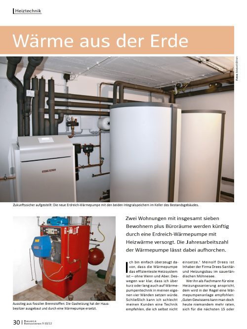 Stiebel Eltron-Wärmepumpe WPF 16-Hausreportage
