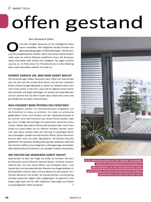 Tür- und Fenstersensoren