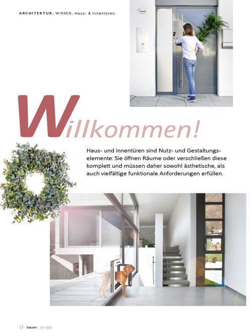 Übersicht: Haus- und Innentüren